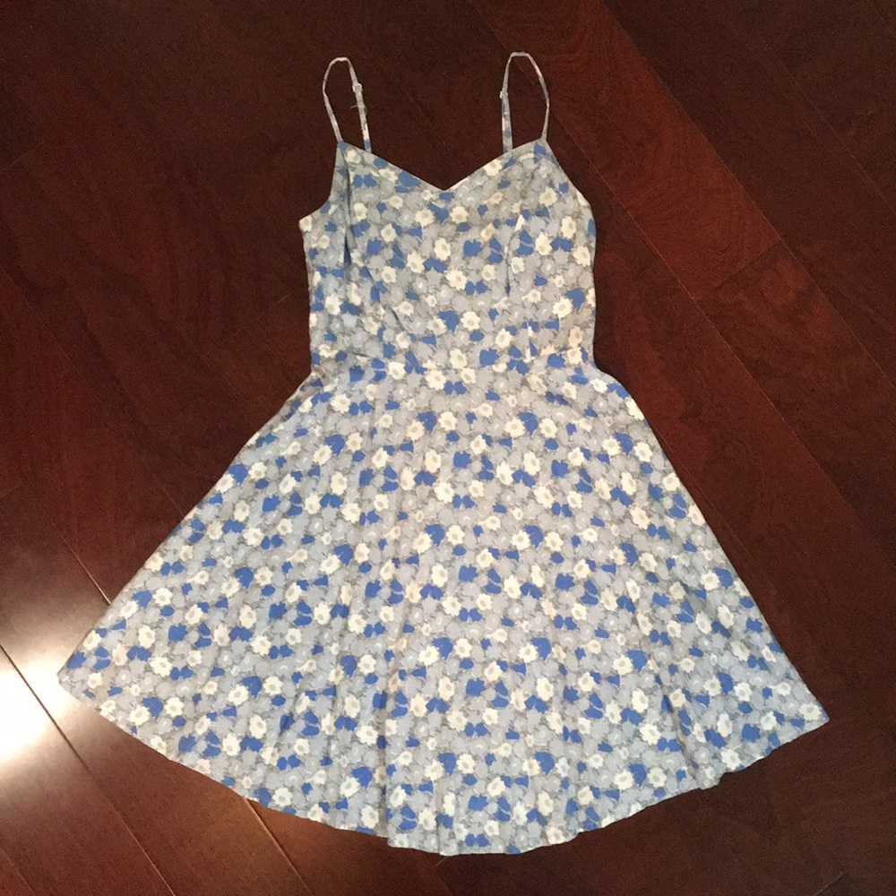 Old Navy petite fit & flare floral cami dress